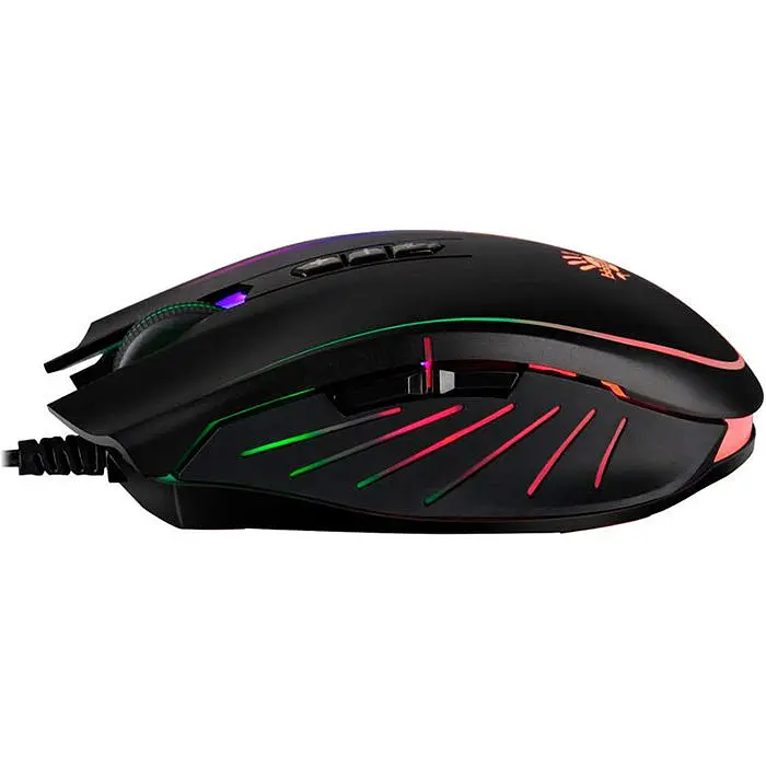 Миша Bloody Q81 Neon X'Glide Curve Black [101377] - фото 4