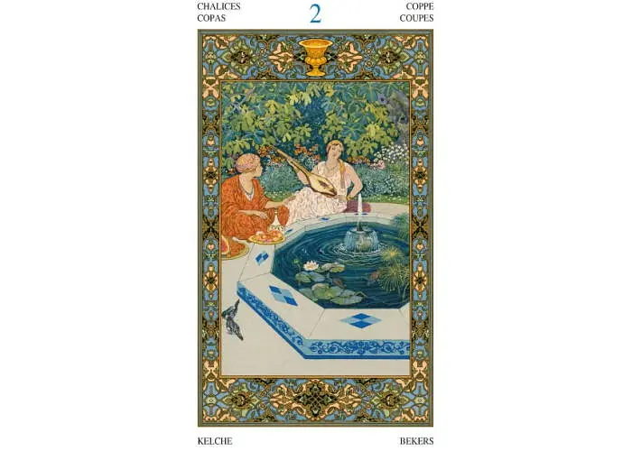Карти Таро Scarabeo Тисяча та одна ніч (Tarot of the Thousand and One Nights) (EX98UK) - фото 5