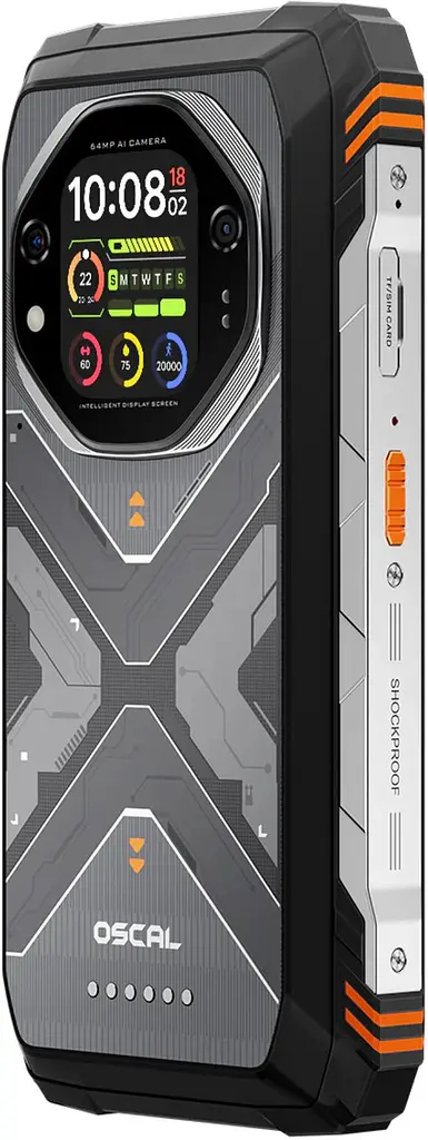 Смартфон Blackview Oscal Tank 1 16/512GB Orange (2814637829) - фото 7