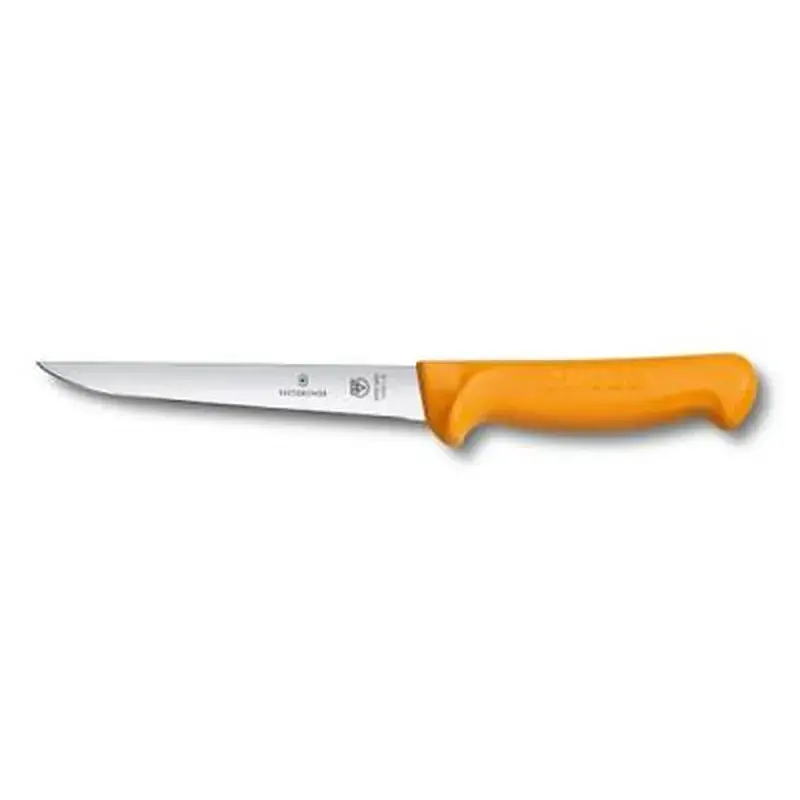 Кухонний ніж Victorinox Swibo, Boning, помаранчевий, 18 см (5.8401.18)