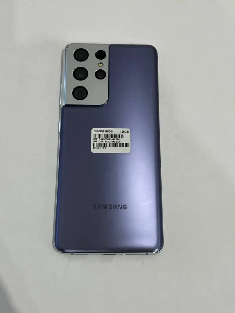 Смартфон Samsung S21 Ultra SM-G998U (1sim) 5G 12/128Gb Phantom Violet - фото 3