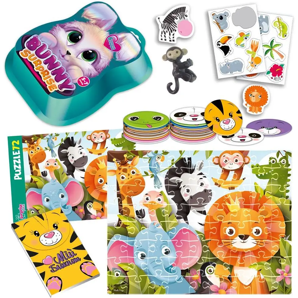 Набір для творчості Vladi Toys Bunny surprise смарагдовий (VT8080-15) - фото 2