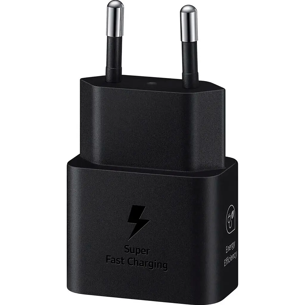 Мережевий зарядний пристрій Samsung 25W + Cable USB-С to USB-С Black (EP-T2510XBEGEU) [95121] - фото 5