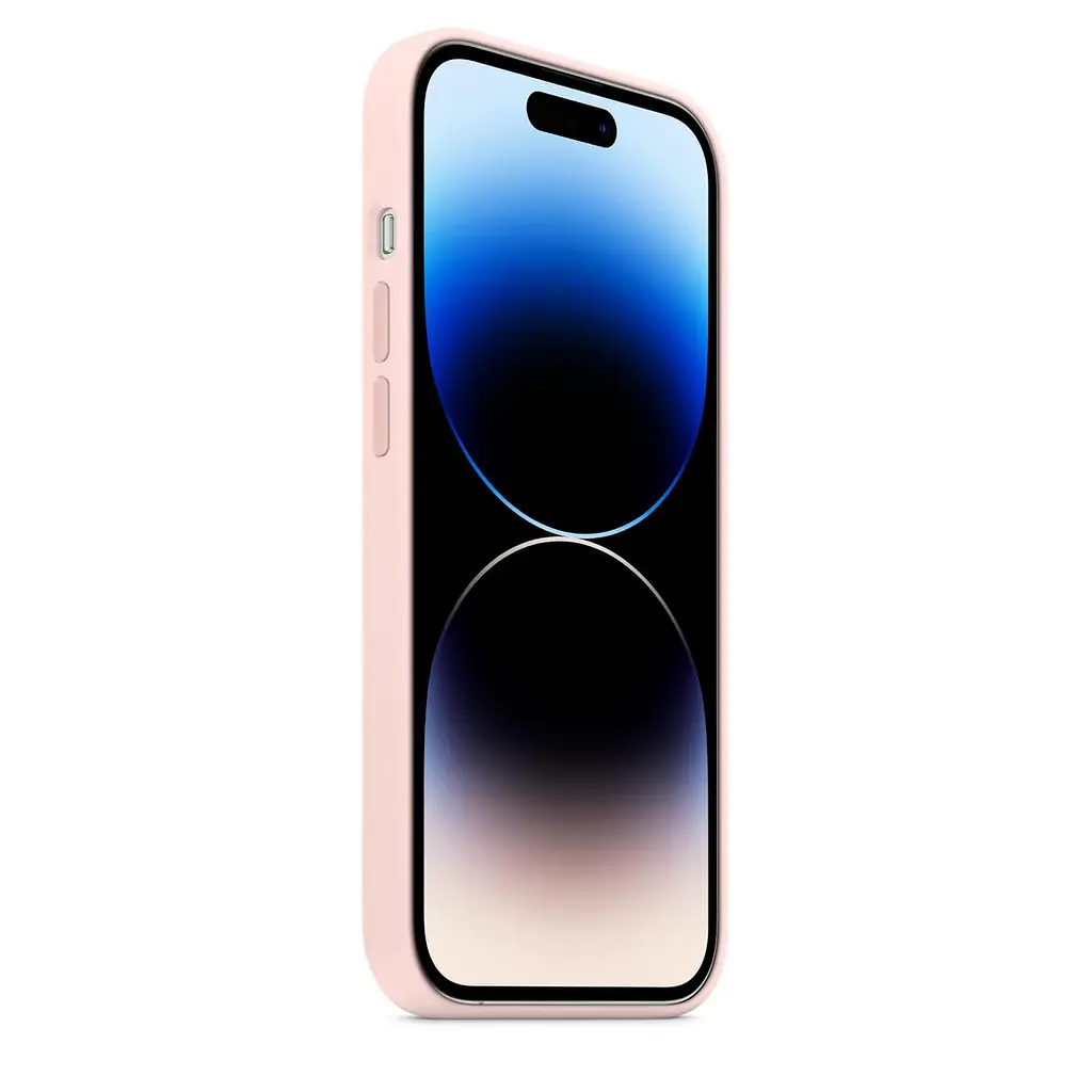 Чохол Silicone Case з MagSafe для Apple iPhone 14 Pro Max (Chalk Pink) ААА [72716] - фото 2