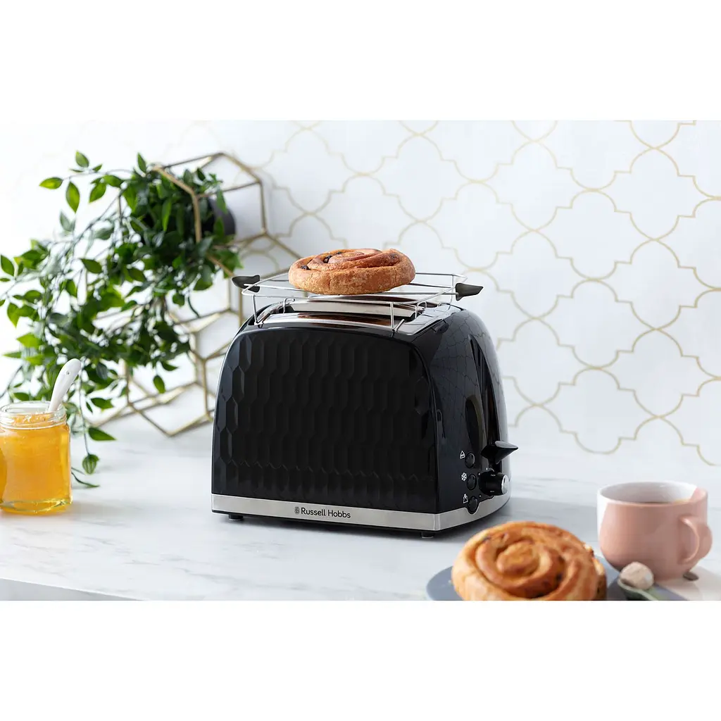 Тостер Russell Hobbs Honeycomb 850 Вт чорний (26061-56) - фото 8