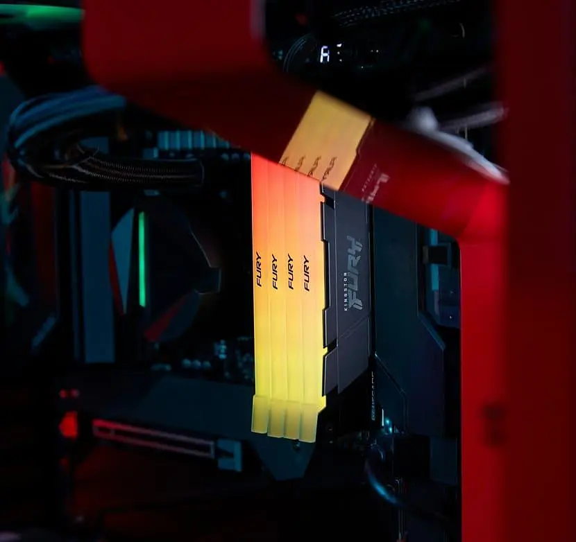 Модуль пам'яті Kingston Fury DDR4 16GB Renegade 3200MHz RGB (KF432C16RB12A/16) - фото 5