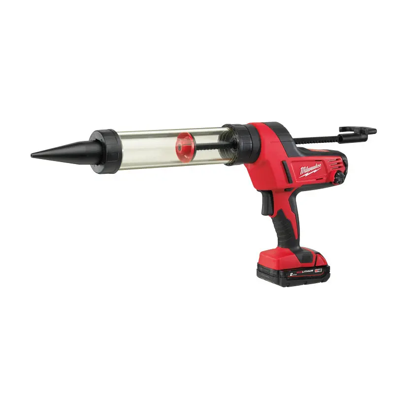 Пістолет для герметиків акумуляторний MILWAUKEE C18 PCG/400T-201B, 400мл (зарядний пристрій М12-18 С, 1 акумулятор М18 В2 2А·год, п - фото 2