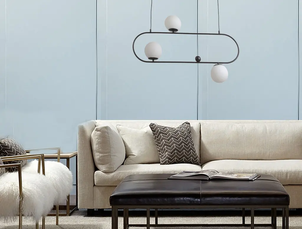 Люстра Brille молекула подвесная E27 60W BK (BL-863S/3) - фото 5