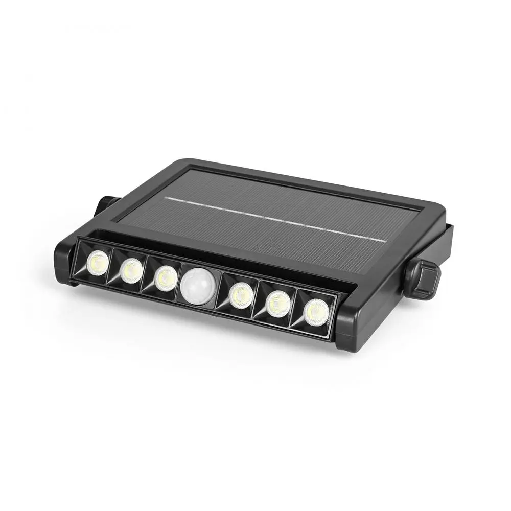 Вуличний настінний світильник Videx LED IP54 600Lm 5000K автономний із сенсорним датчиком руху (VL-WLSO-025-S) - фото 2