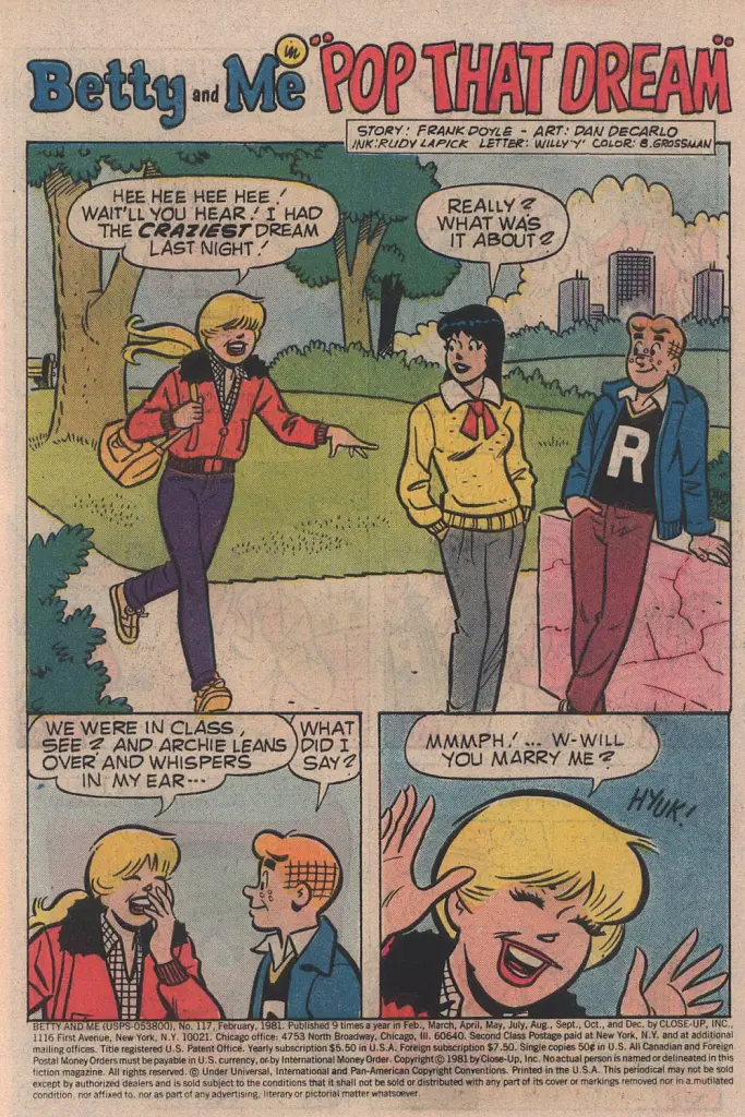 Betty and Me #117 - - фото 3