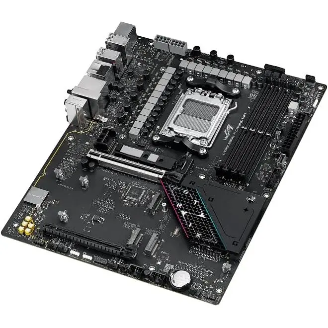 Материнская плата Asus Rog Strix B850-F Gaming WIFI sAM5 B850 4xDDR5 M.2 HDMI DP USB BT ATX - фото 9