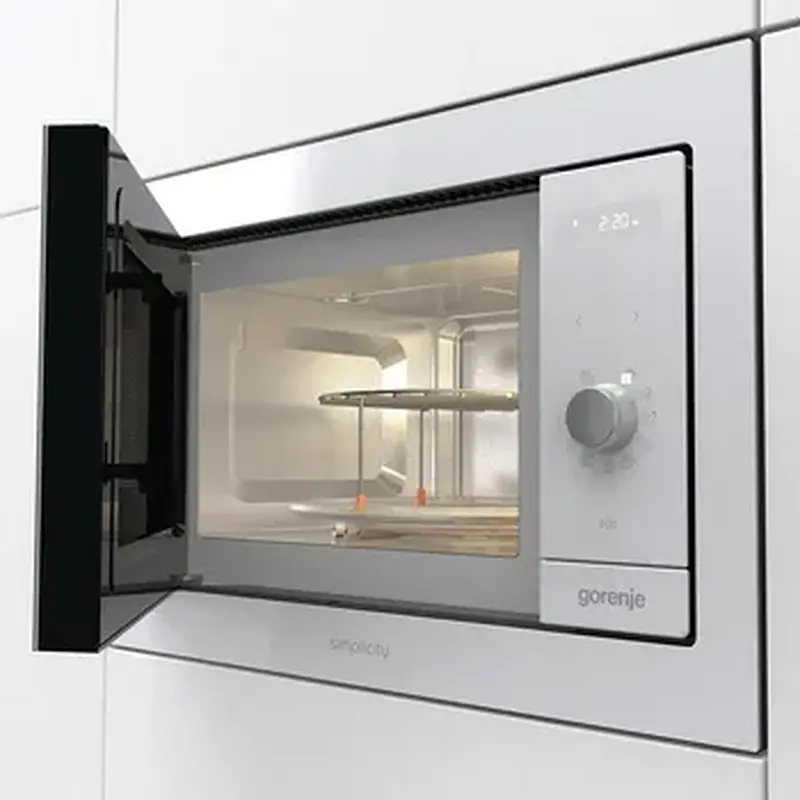 Мікрохвильова піч вбудована GORENJE BM235G1SYW - фото 2