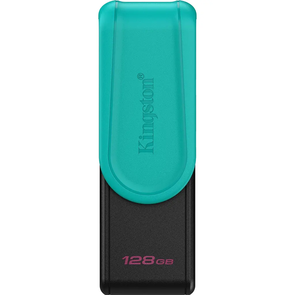USB флеш-накопичувач Kingston DataTraveler Exodia S 128GB USB-A 3.2 Black/Teal (DTXS/128GB) [139607] - фото 2