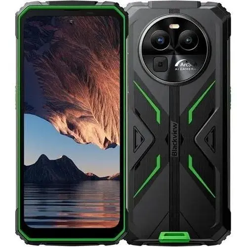 Смартфон Blackview BV8100 8/256GB акумулятор 8800 мАг чорно-зелений