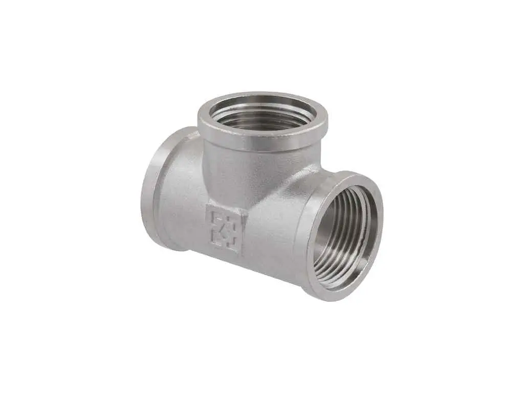 Трійник RAFTEC 3/4"В латунь, ВВВ, DN20, нікель, T02 - фото 2