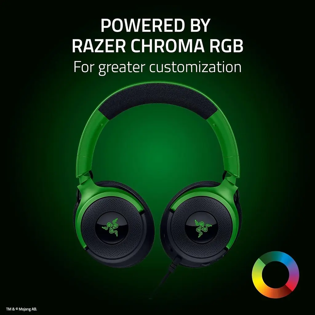 Ігрова гарнітура Razer Kraken V4 X Minecraft Edition (RZ04-05180200-R3M1) - фото 12
