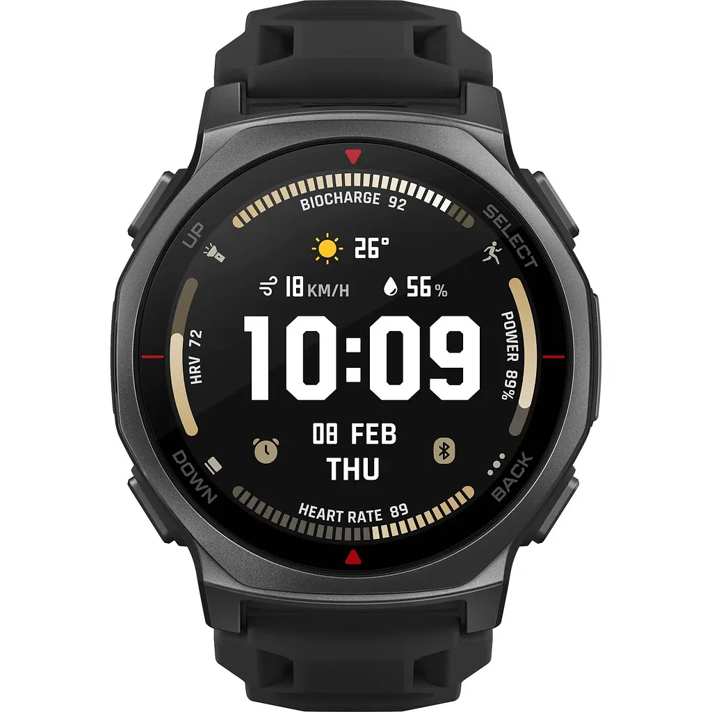 Смарт-часы Amazfit T-Rex 3 Pro 44mm Tactical Black (W2549GL5N) [161838] - фото 2