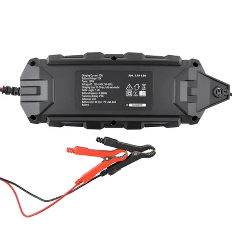 Зарядний пристрій для автомобільного акумулятора WINSO PRO LCD 10A, 12V, 4-200Ah (139520) - фото 2