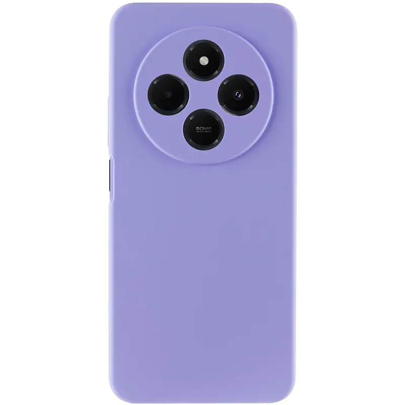 Чехол Silicone Cover Lakshmi Full Camera (AAA) для Xiaomi Redmi 14C / Poco C75 Сиреневый / Dasheen - фото 3