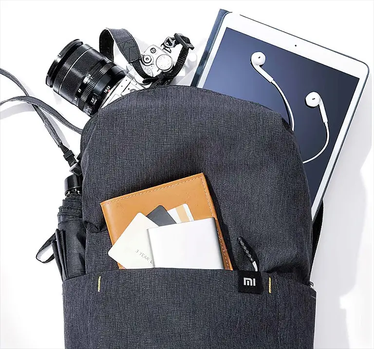 Рюкзак Xiaomi Mi Casual Daypack 10 літрів чорний - фото 4