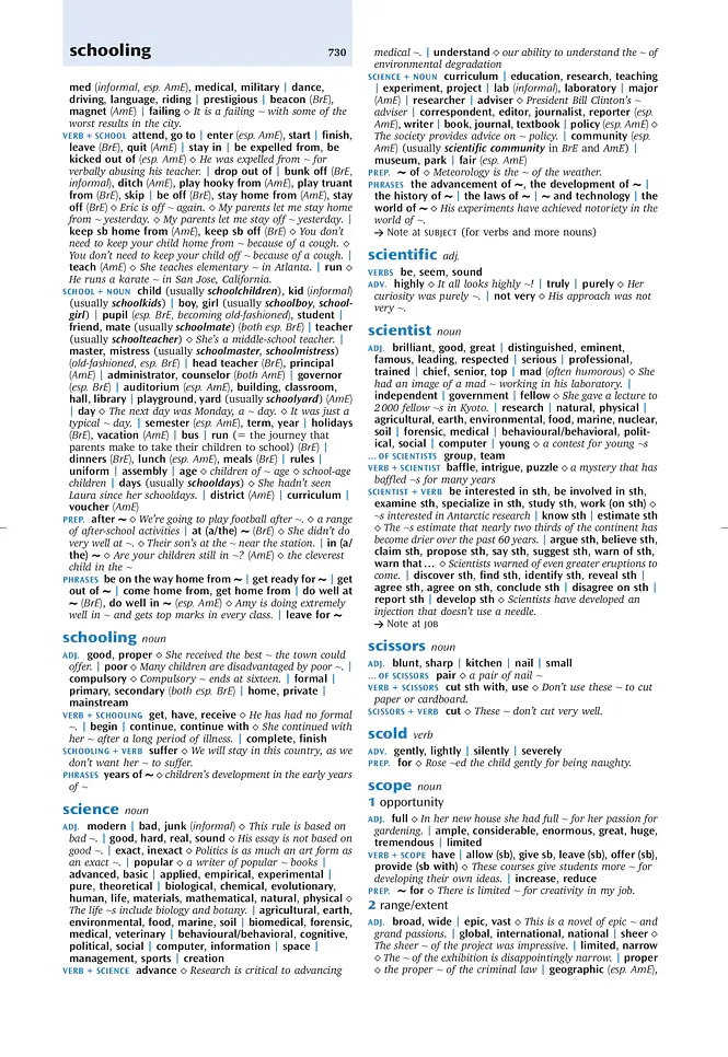 Oxford Collocations Dictionary for Students of English. 2nd Edition - - фото 7