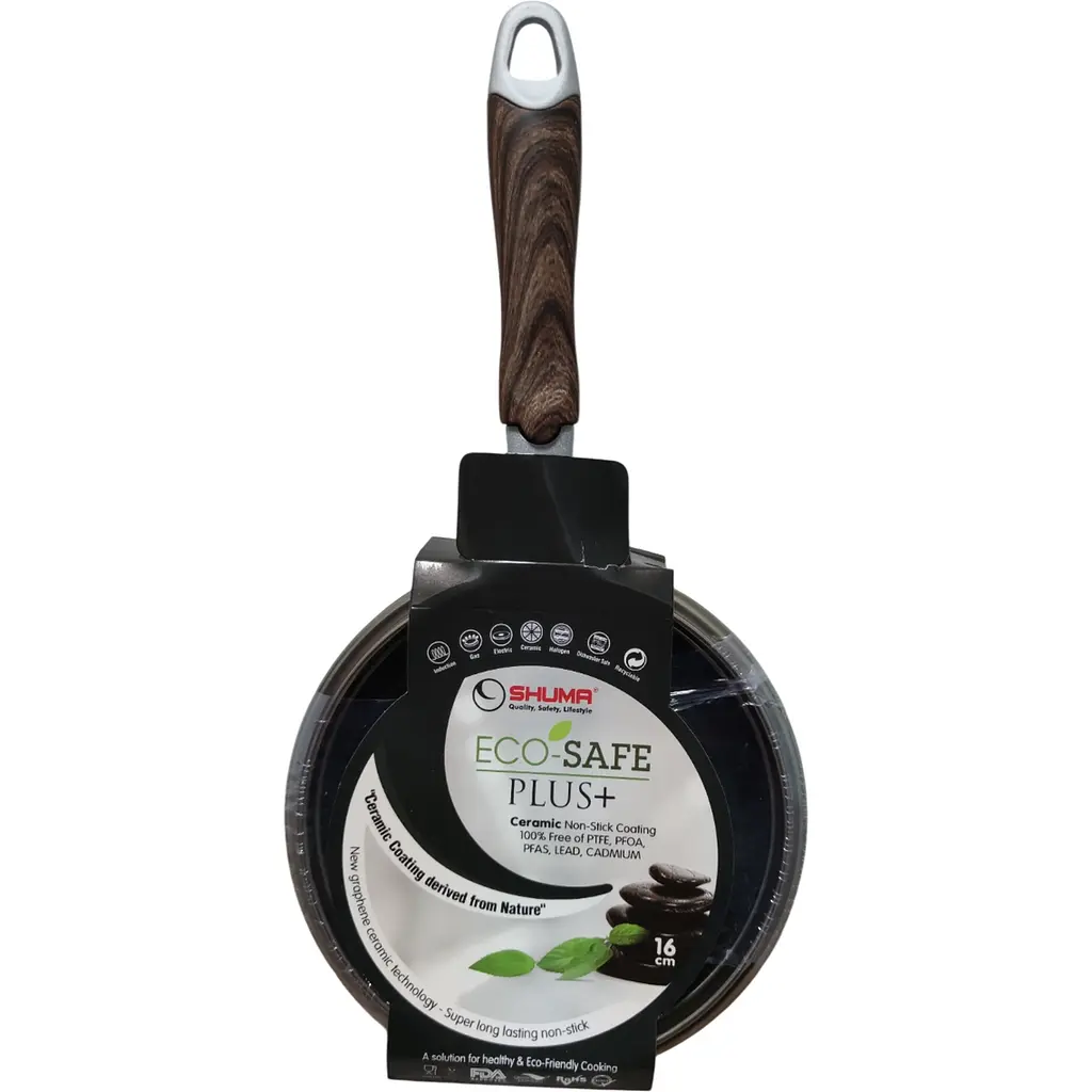 Ковш Shuma с крышкой 16 см 1.25 л (GTS1675SP) - фото 2