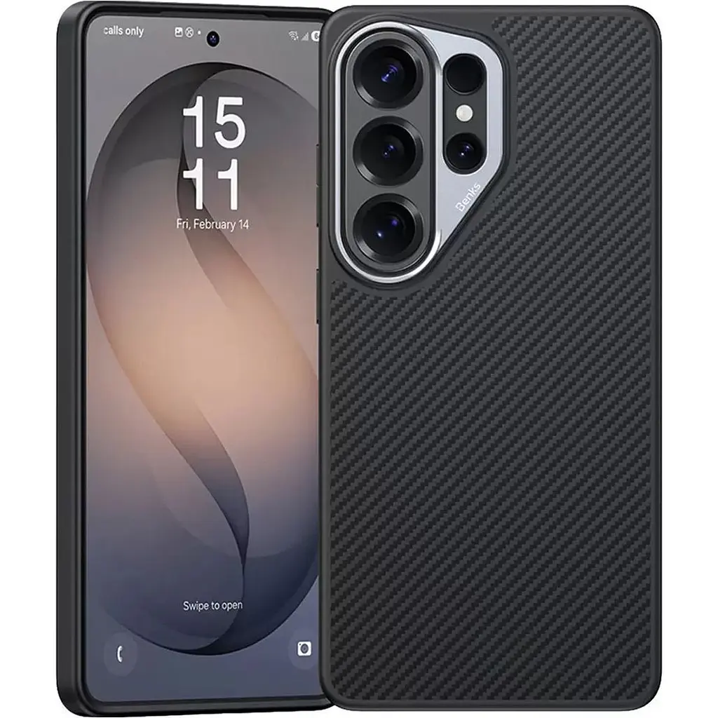 Чохол Benks ArmorPro Magnetic Kevlar 600D для Samsung Galaxy S26 Ultra Black [160433] - фото 2