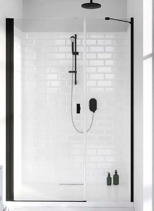 Душові двері Radaway Nes Black DWS 110 см 10028110-54-01L - фото 2