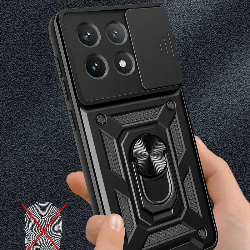Панель BeCover Military для Poco X6 Pro Black (711157) - фото 5