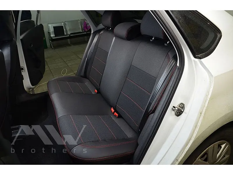 Авточохли модельні MW Brothers для Volkswagen Polo HB c 2009 - фото 7