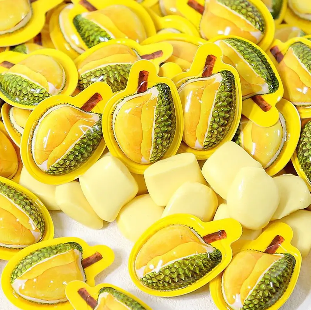 Жувальні цукерки 3D Durian Candy Toffee Fudge 204г - фото 9