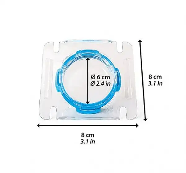Пластикова кришка для кліток гризунів Ferplast FPI 4820 Wire Connection 8x3 см Ø 6 см 84820099 - фото 3