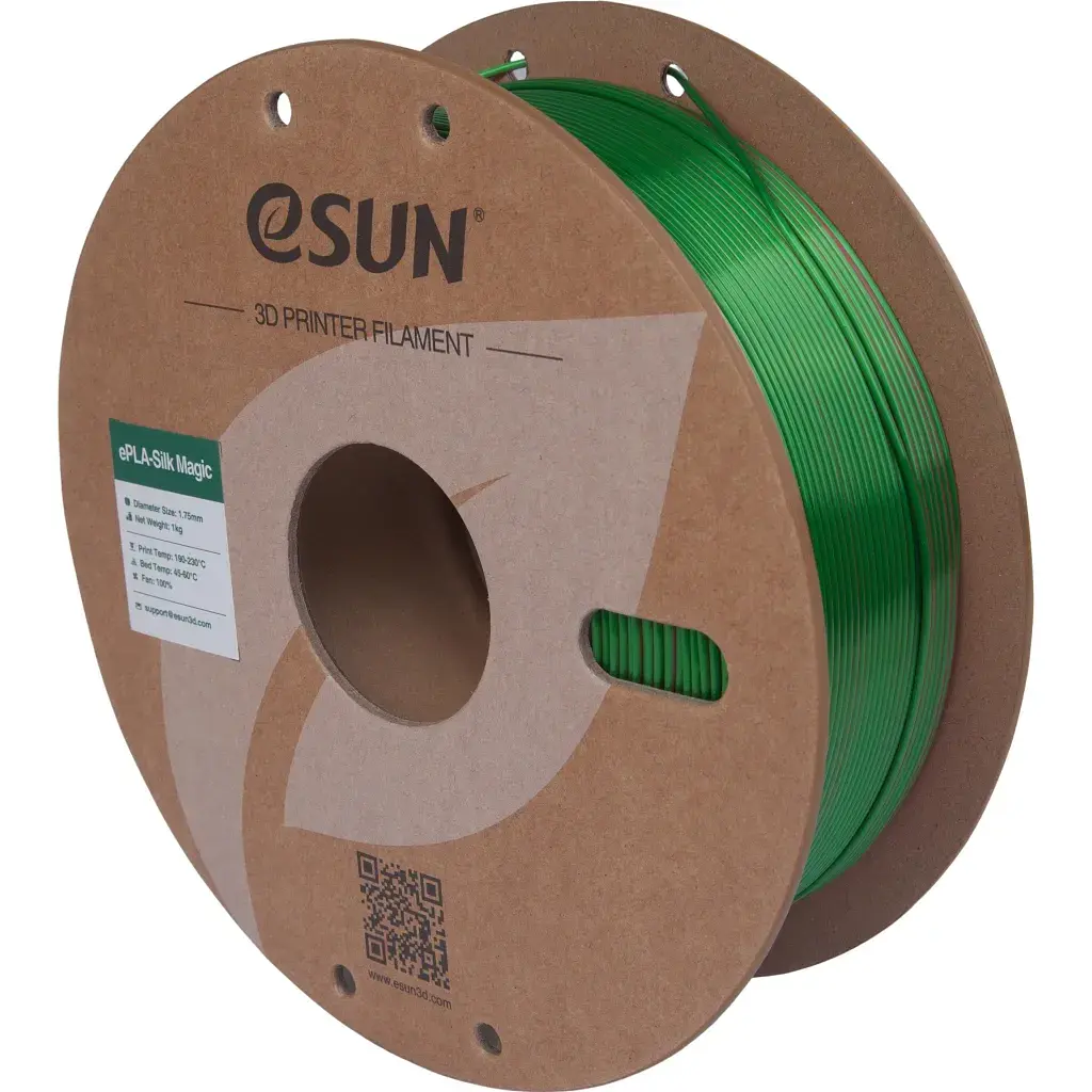 Пластик для 3D-принтера eSUN ePLA-Silk Magic 1кг, 1.75мм, Red Green (EPLA-SILKMAGIC-P175RG1) - фото 2