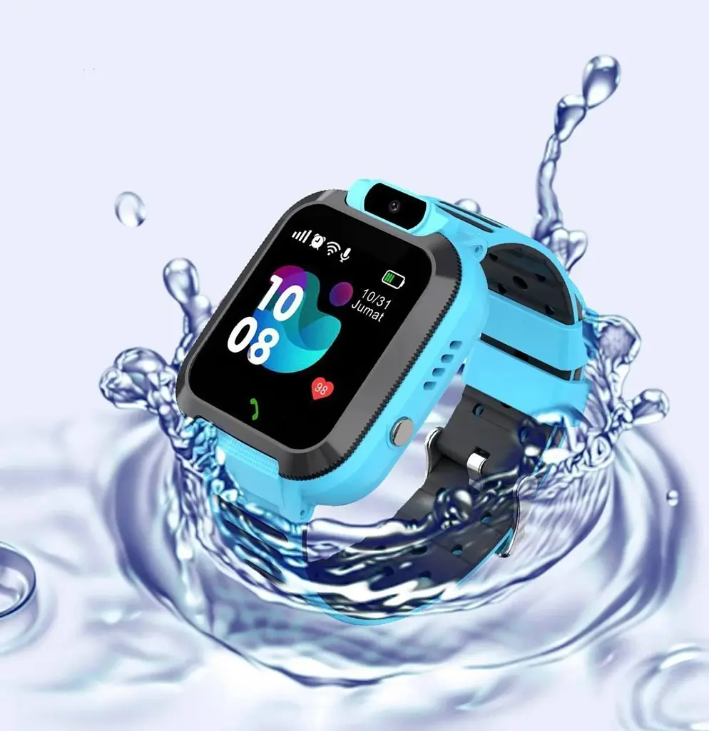 Детские умные смарт-часы Lemfo Q16S с SIM картой Детский Smart Watch Голубой - фото 3