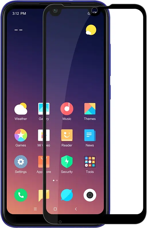 Захисне скло Tempered Glass 3D Full Glue Xiaomi Mi Play black - фото 2