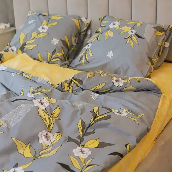 Постільна білизна полуторна Viluta Сатин Twill 606-1-5 210х143 см - фото 2