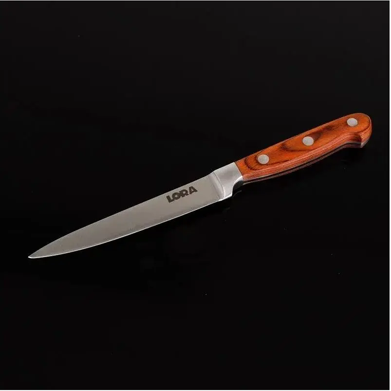 Нож универсальный из нержавеющей стали 24.5х2 см Wood (NS45KN) - фото 4