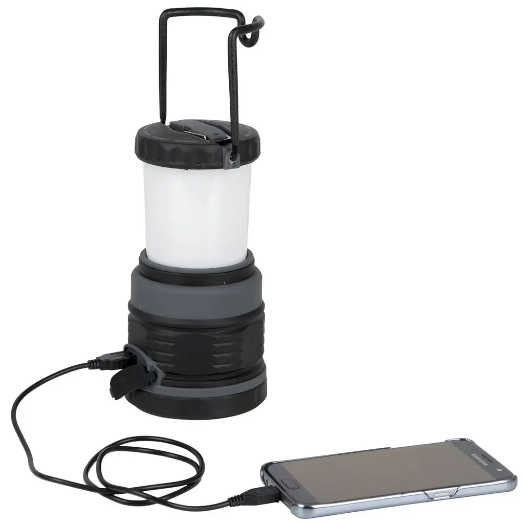 Ліхтар кемпінговий Bo-Camp Delta High Power LED Rechargable 200 Lumen Black/Anthracite (5818891) - фото 10