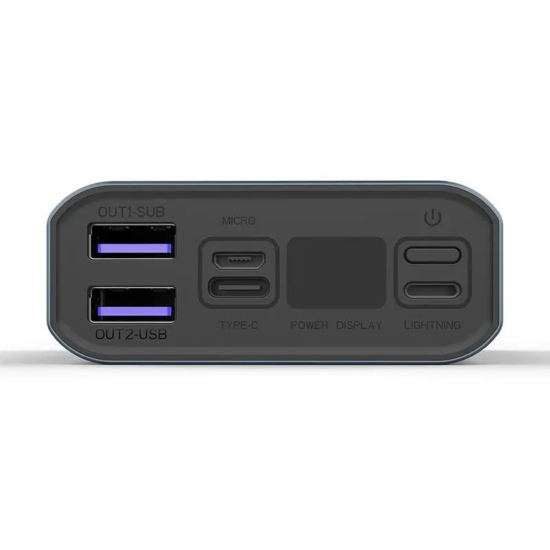 Універсальна мобільна батарея ColorWay 20000mAh Сірий (CW-PB200LPH3GR-PDD) - фото 6
