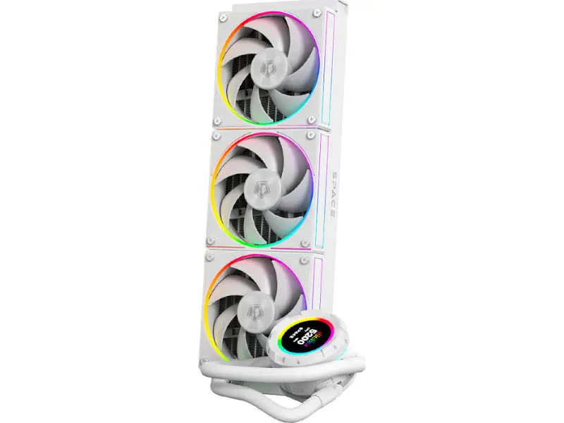 Водяне охолодження ID-COOLING Space LCD SL360 White - фото 2
