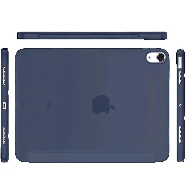 Чохол-книжка BeCover Tri Fold Hard для Apple iPad Air 4/5 2020/2022 10.9" Deep Blue (711128) - фото 3