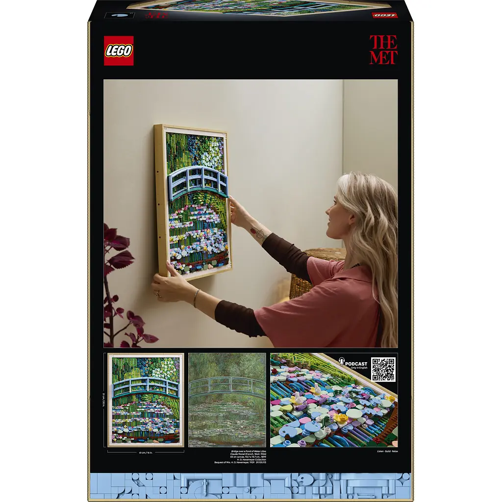 Конструктор LEGO Мост над прудом с кувшинками Клода Моне (31220) - фото 3