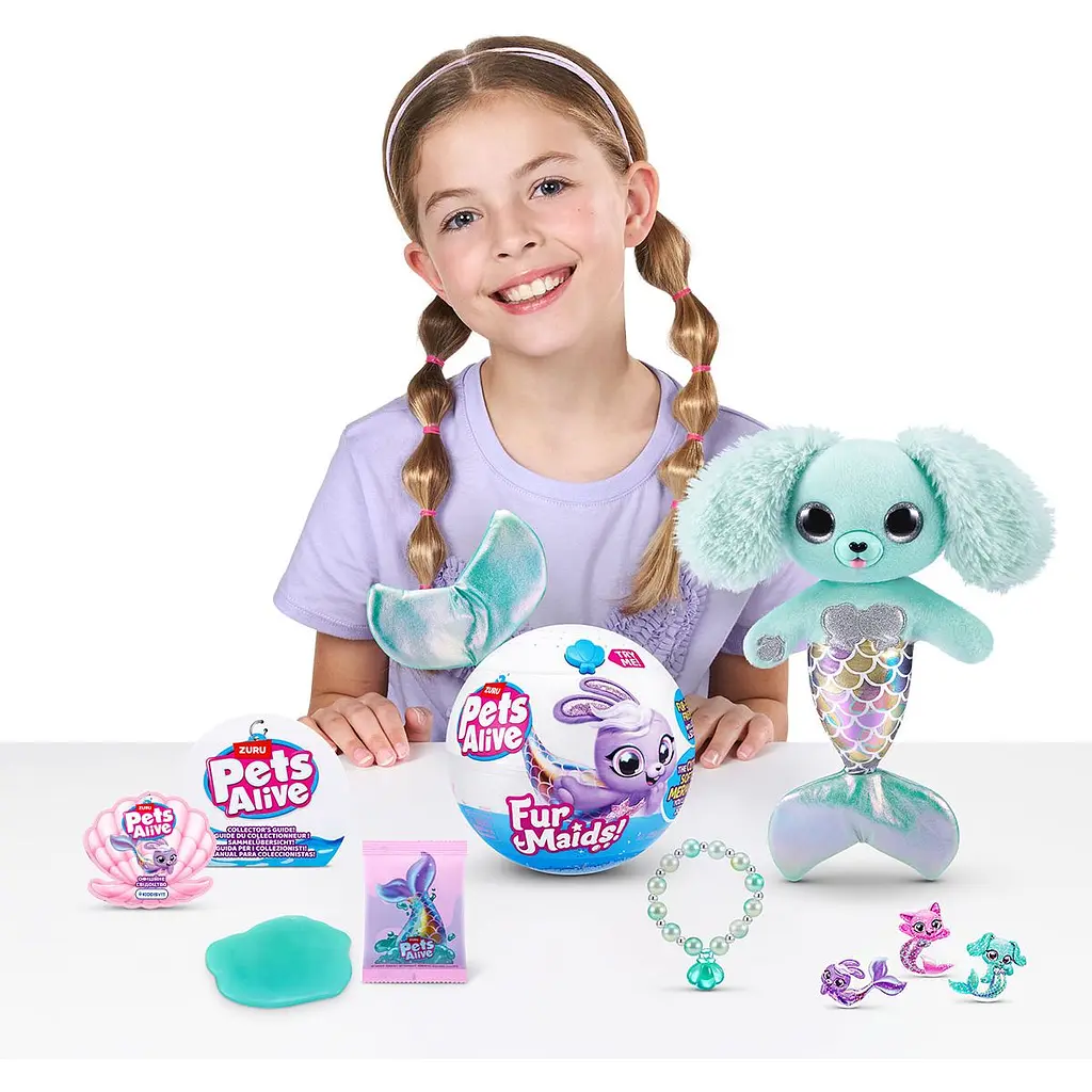 Интерактивный игровой набор Pets & Robo Alive серии "Furmaids" S1 Щенок Даззи (9555D) - фото 9