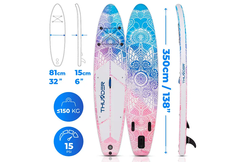 Надувна SUP дошка THUNDER 350 см (AURORA) - фото 3