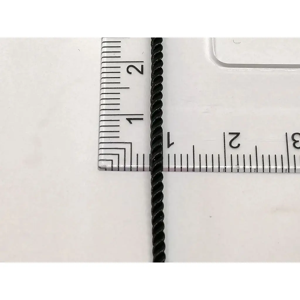Ювелирный шелковый шнурок Империя золота с золотыми вставками. ПК100.1И 55 - фото 4