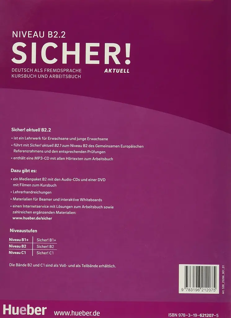Sicher! aktuell B2.2 Kurs- und Arbeitsbuch mit MP3-CD zum Arbei - Сюзанна Швальб - фото 2