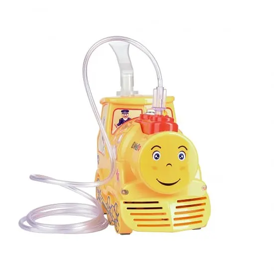 Компрессорный небулайзер B.Well PRO-115 Train, желтый (PRO-115) - фото 4