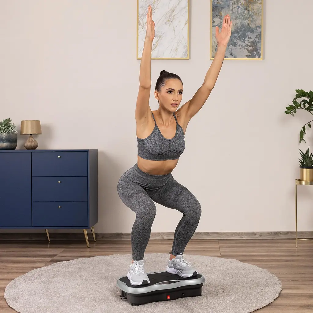 Вібраційна платформа Gymtek XP500 сріблястий - фото 4