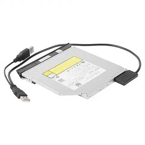 Перехідник USB 2.0 на Slimline SATA Cablexpert A-USATA-01 000162 - фото 2