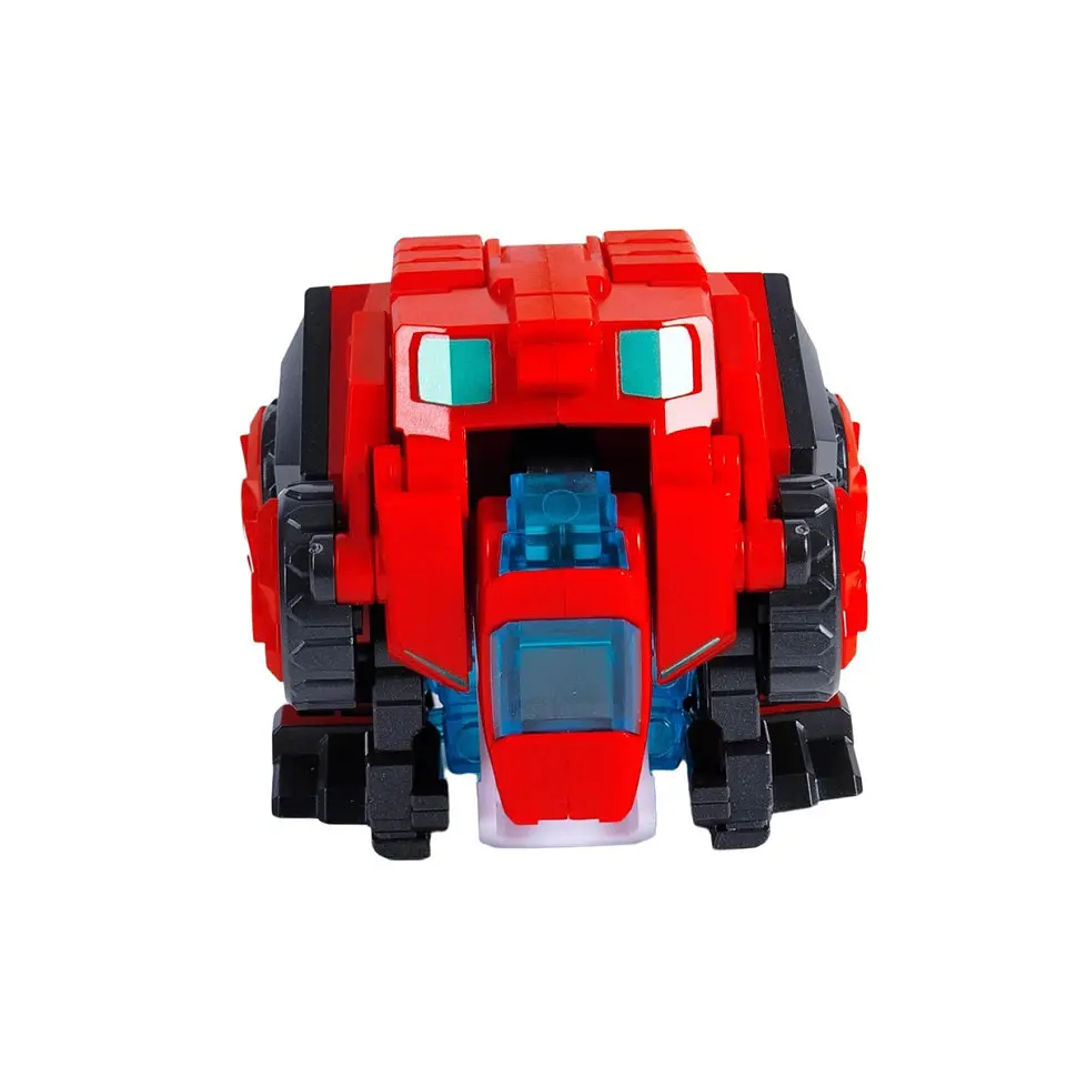 Динозавр-трансформер Dinoster Раптор-Бот EU580840-1 бокс для зберігання, червоний - фото 3